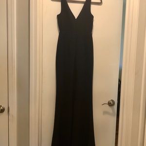 Lulu’s Melora Navy Long Mermaid Gown / Dress